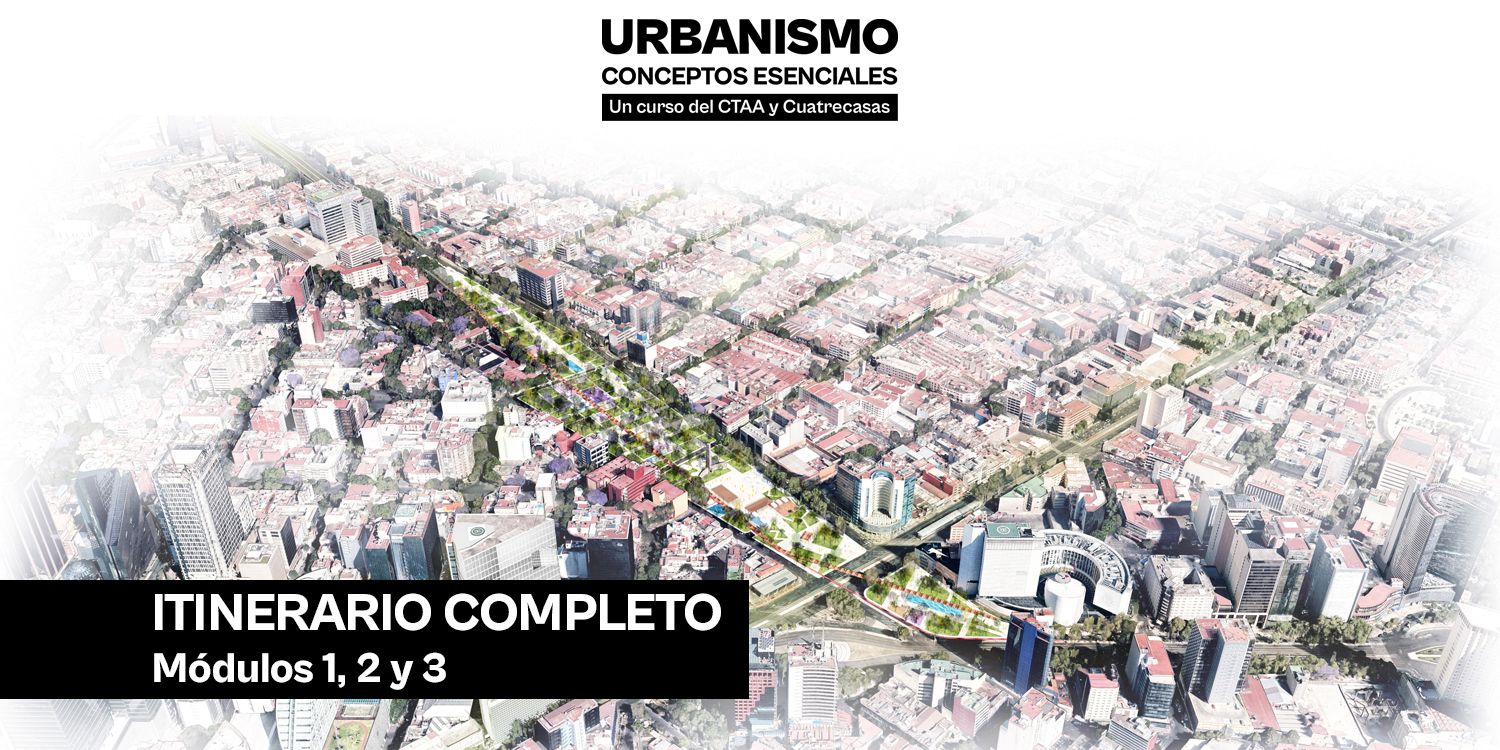 Imagen de portada del curso Itinerario formativo Conceptos Esenciales de Urbanismo