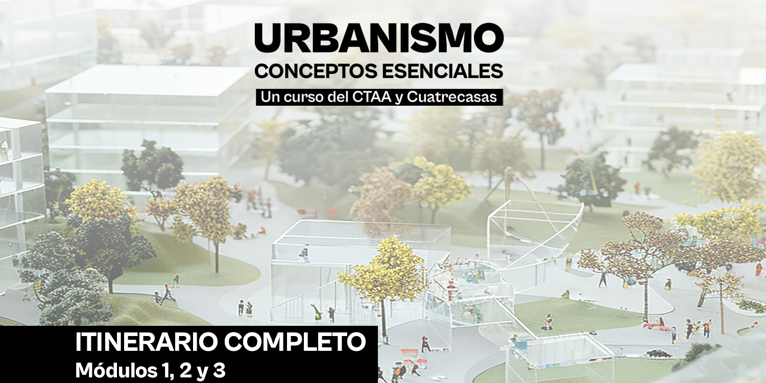 Imagen de portada del curso Itinerario formativo Conceptos Esenciales de Urbanismo